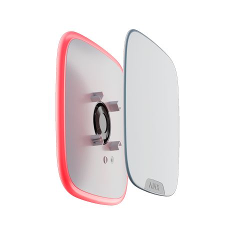 AJ-BRANDPLATES-W coperchio personalizzabile per sirena da esterni (1/2)