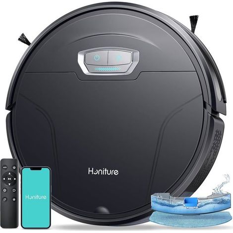 Aspirateur robot laveur 3 en 1 - TRAHOO - G20 Pro - 4500 Pa - 180 min autonomie - Application intelligente