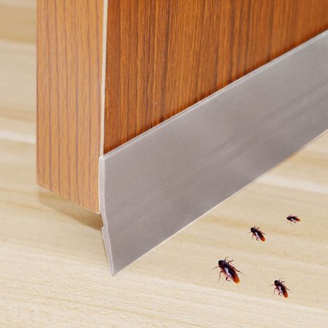 5 m 45 mm Selbstklebender Tür- und Fensterdichtungsstreifen gegen Wind, Insekten und Staub (halbtransparent) (1/5)