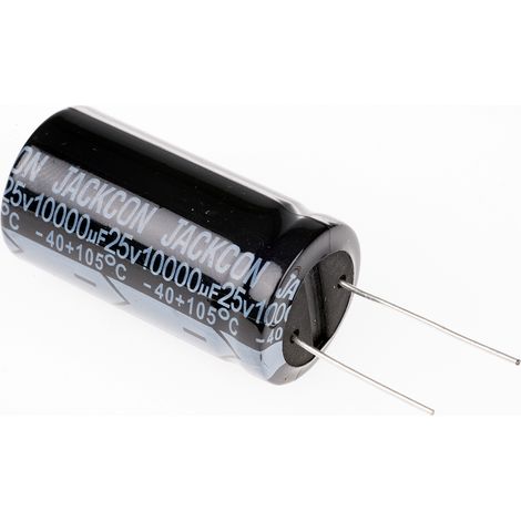 Condensateur RS PRO 10000µF, 25V c.c. (1/2)