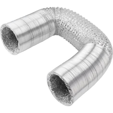 Tuyau de ventilation flexible de 15 cm (6 po) à 4 couches en aluminium pour sèche-linge, pour la ventilation CVC, 10 m (33 pi) (1/5)