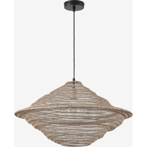 SKLUM Zulma Deckenleuchte aus Eisen Ø65 cm Creme-Beige (1/5)