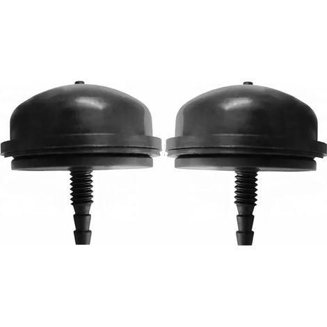 2x Pompe d'amorçage compatible avec Briggs & Sratton 394281 394281S Ampoule d'amorçe Poire Carburateur Débroussailleuse Tondeuse Tracteur Carburant Essence (1/4)