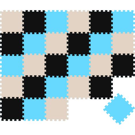 27 Tapis de Sol épais pour Bébé Enfant - 30x30 Dalles Puzzle Carré en Mousse EVA (1/5)