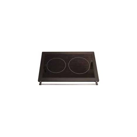 Plaque de cuisson vitrocéramique HTT 3A - Avec cadre en fonte