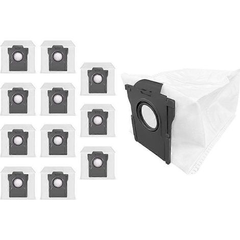 12PCS Aspirateur Sac à poussière pour Dreame Mova Z60 Pro / Z60 Ultra Aspirateur pièce détachée (1/5)
