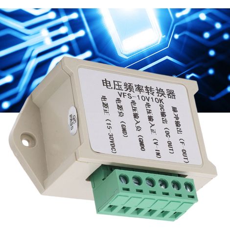 Le module de conversion V/F convertit la tension en fréquence. Convertisseur de fréquence VFS-10V10K. (1/5)