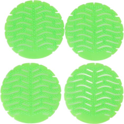 Lot De 4 Désodorisants Pour écran D'urinoir, Désodorisant Pour Gâteaux D'urinoir, Vague 3D, Anti-éclaboussures, Protection Contre les Odeurs, Tapis D'urinoir Pour Toilettes, Salle De Bains, Hôtels De (1/5)