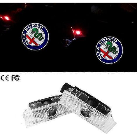 2 Stück Alfa Romeo Special Türprojektions-Begrüßungslicht für Giulia und Stelvio (1/5)