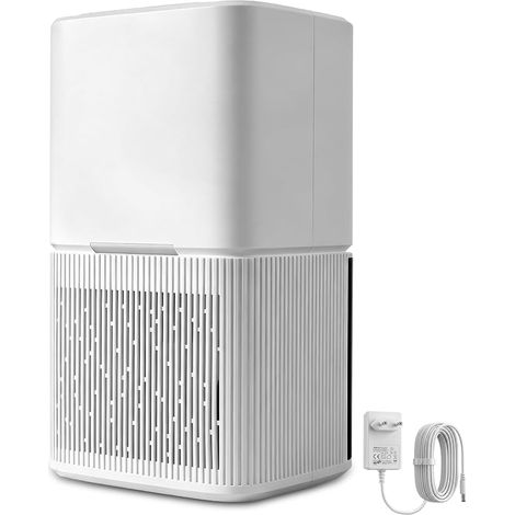 Déshumidificateur électrique 1600 ml avec ultra silencieux et arrêt automatique, 7 LED colorées, mini déshumidificateur portable pour armoire, salle de bain, placard, camping-car, chambre, garage (1/5)