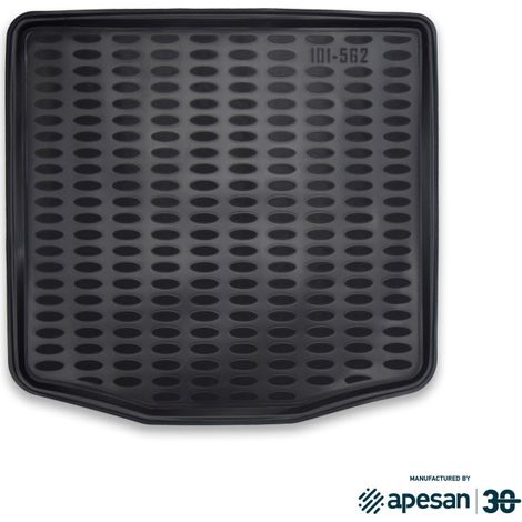 3D-Gummimatte für den Kofferraum aus TPE-Gummi X-Series für FORD FOCUS 3 SEDAN 2011–2014 mit schmalem Ersatzrad.