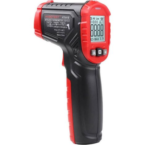 Termometri laser a infrarossi, pistola digitale per la temperatura da -50℃ a 600℃ per la cottura in cucina, forno per pizza, pasticceria, carne, HVAC, frigorifero, grill, motore (1/4)