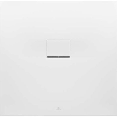 Villeroy & Boch Squaro Infinity - Piatto doccia, 90x90 cm, Quaryl, Stone White UDQ9090SQI1V-RW (1/4)