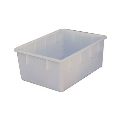 Kunststoffbehälter eck.160l PE natur L880xB640xH360mm konische Form GRAF