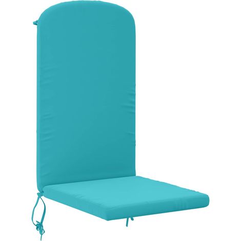 Sun Lounger Cushion GEMERT 100% Polyester Turquoise vidaXL (1/5)