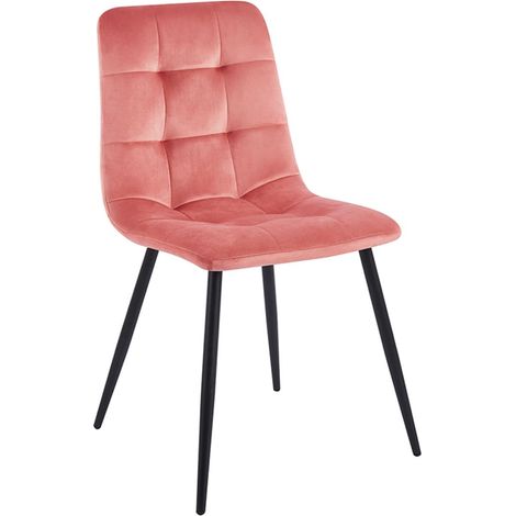 Sillas Comedor - Silla Stuhl Terciopelo - Rosa (1/5)