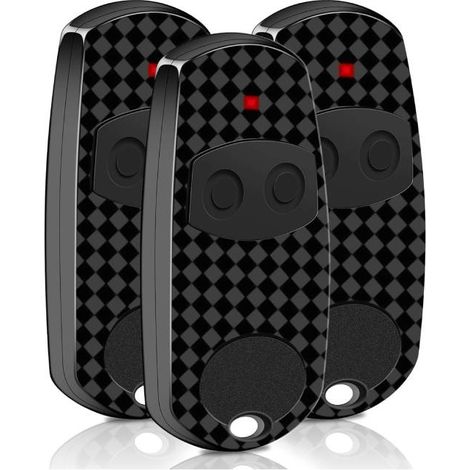 3 pcs 433,92 MHz pour Telecommande Top432EE, 2 Canaux Telecommande Portail Compatible avec Top432EE/EV/NA (1/5)