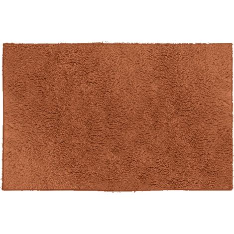 Tapis de Bain en Microfibre "Mael" 50x80cm Terracotta