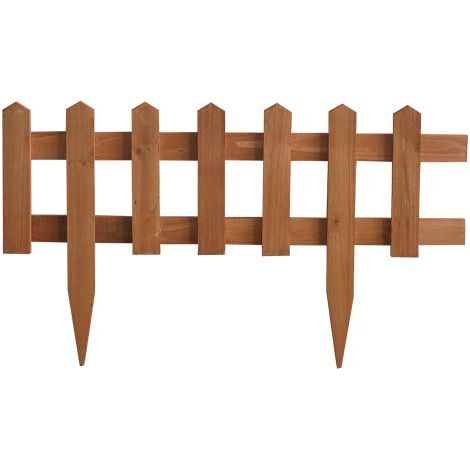 STECCATO IN LEGNO PER AIUOLE cm. 60 x 1 x h.35