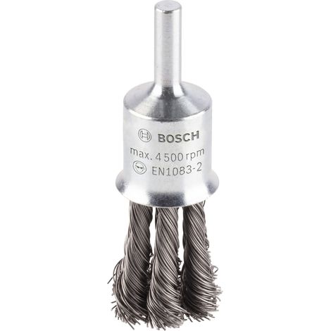 Bosch Brushing PRO Metal heavy End Brush Straight Shank 19 x 0.35 mm 2608622116