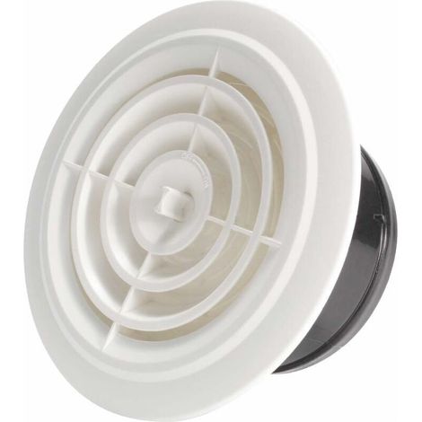 125mm Grille de Ventilation Ajustable Aération d'Air Ronde (1/5)