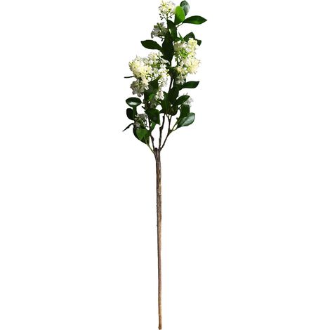 (3 pièces par paquet) Jasmin blanc artificiel plié / tissu de soie, fil de fer / 72 cm / (4073, 80) (1/5)