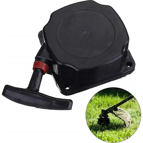 Brushcutter Recoil Puller, Universal Easy Install Recoil Puller - Black ABS - Replacement Part for Brushcutter and Lawn Mowers (1/5)