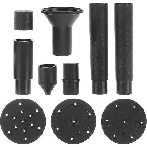 Kit de buses d'arrosage pour fontaine solaire de piscine, 10 pièces en plastique noir (1/4)