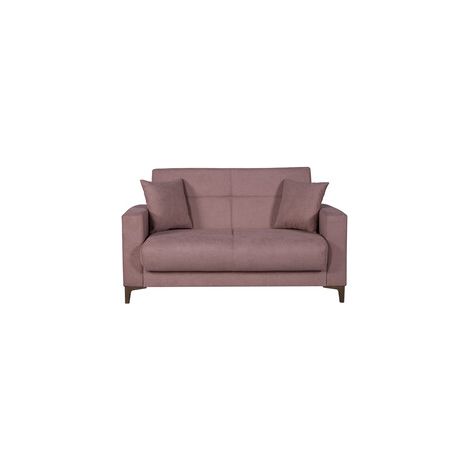 DIVANO 2 POSTI C/CASSETTONE BRAVO BACOS VIOLA