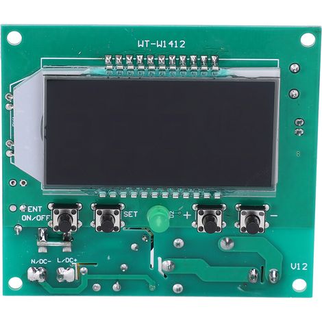 Temperaturreglermodul LCD-Bildschirm Mikrocomputer Digitalanzeige Messgerät XHW1412 (220V) (1/5)