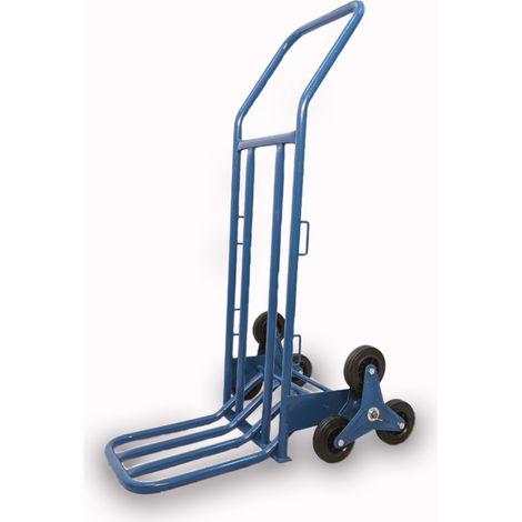 Chariot à escaliers, porte-tout, porte-bagages, porte-sac, 6 roues, manuel, escaliers (1/3)