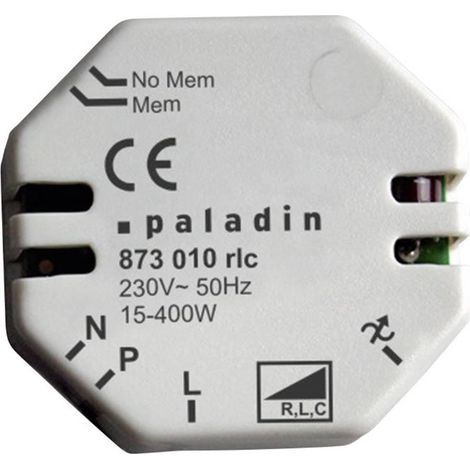 Muller 23136 regulador empotrado blanco 45 mm