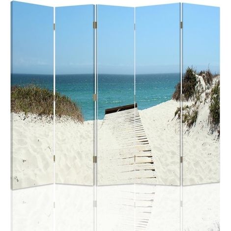 Paravento bilaterale, Passaggio alla spiaggia - 180x170 (1/5)