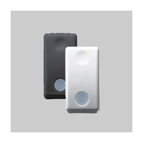 Interruttore unipolare illuminabile sistem 16ax 250v - bianco