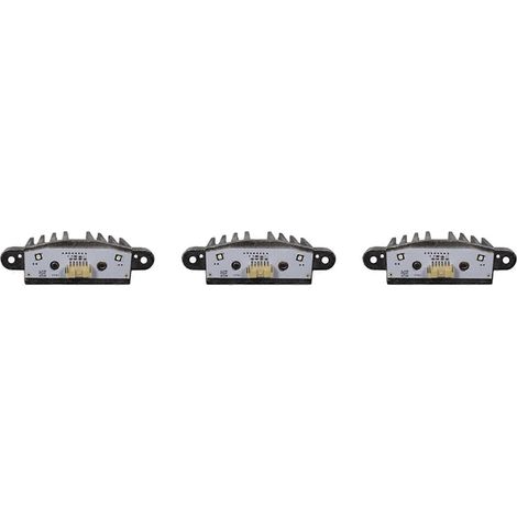3 modules de feux de jour à LED (DRL) pour phares BMW X3 X4 F25 F26 F45 (module Angel Eyes) - Référence : 1308310415 (1/5)