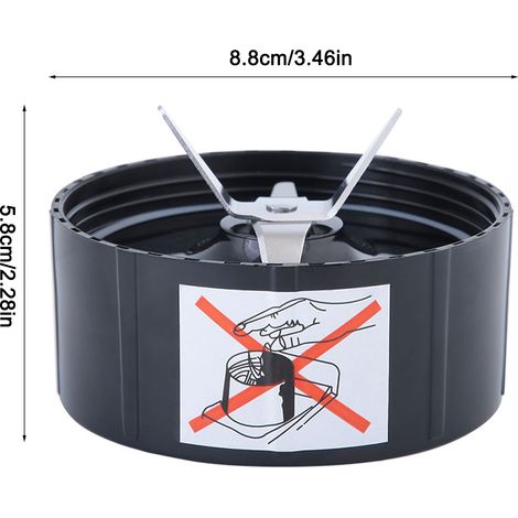 Extracteur de jus avec lame inférieure en métal et plastique, blender mixeur de remplacement 250W, pièce détachée pour centrifugeuse (1/3)