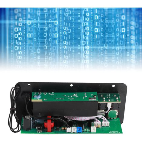 (Exclusivité Asie du Sud-Est) Carte d'amplification Bluetooth numérique 10 pouces 220 V avec réverbération et connecteur microphone (Livrée avec une prise standard chinoise) (1/2)