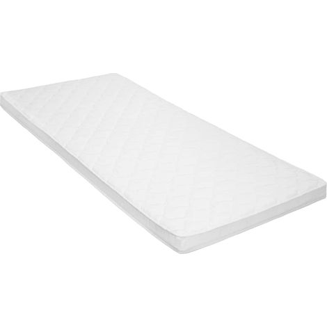 282768 vidaXL Mattress Topper 80x200 cm Cold Foam Egg Profile 6 cm (1/2)