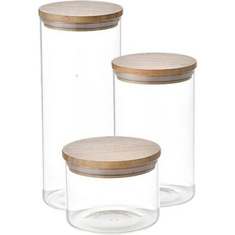 Set 3 unités Pots Boro Natur SG3805 San Ignacio (1/5)