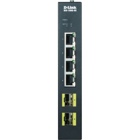 DLink Deutschland Gigabit Industrial Switch DIS-100G-6S (1/5)