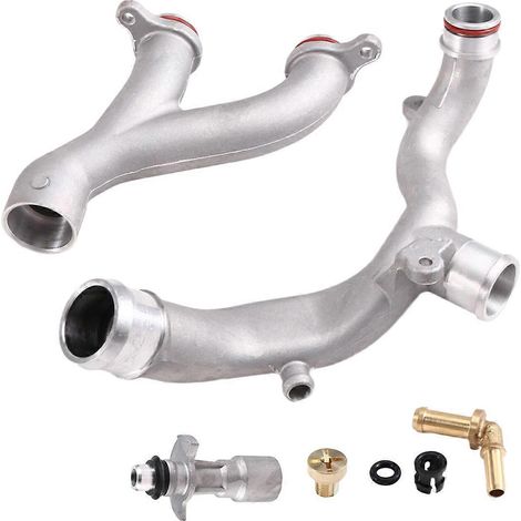 Wasserauslassschlauch-Set für 3,0-Liter-V6- und 5,0-Liter-V8-Modelle von Land Rover, XFL und XKR (Teilenummer: LR090630, untere Ausführung: LR050934, LR092992) (1/5)