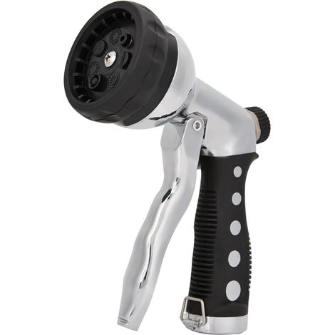 High-Pressure Water Spray Nozzle with Ergonomic Handle, Multiple Models for Garden and Car Cleaning (1/5)