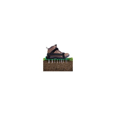 Sandales aératrices de pelouse, installation gratuite, chaussures à pointes pour pelouse, coupe-herbe vertical, chaussures de jardin (1/5)