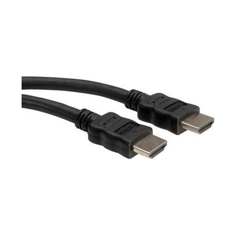Cable HDMI de alta velocidad con Ethernet, HDMI M - HDMI M 2 m, 11.99.5542