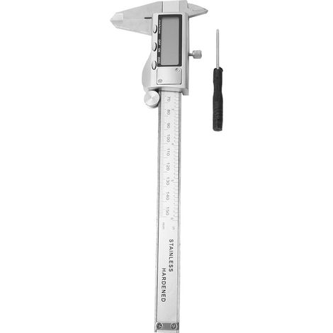 Stainless Steel Electronic Digital Vernier Caliper Gauge 6 inch 150mm(Low End) (1/5)
