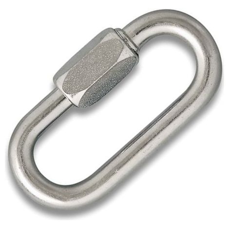 Maillon de jonction en acier zingué 7mm 550kg CHAPUIS 740 7