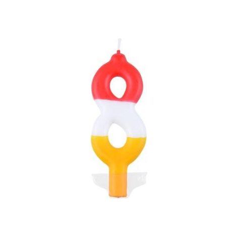 vela de 8 colores