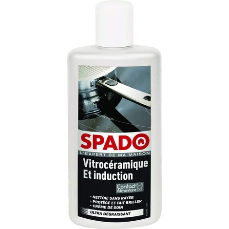 Spado Nettoyant vitrocéramique crème 250 ml incolore (1/3)