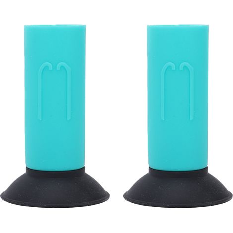 Lot de 2 supports de vélo à ventouse en PP, support de transport portable pour camion, remorque ou voiture. (1/5)