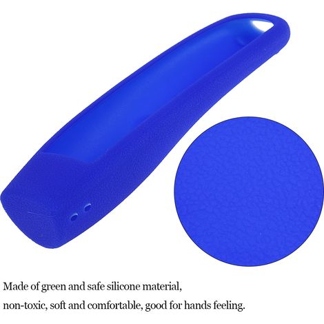 Étui de protection en silicone souple anti-poussière pour télécommande LG AN MR600 (bleu) (1/5)